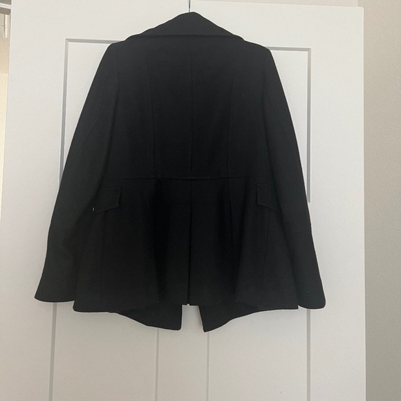 Michael Kors Black Pea Coat - Size Small - Picture 5 of 8